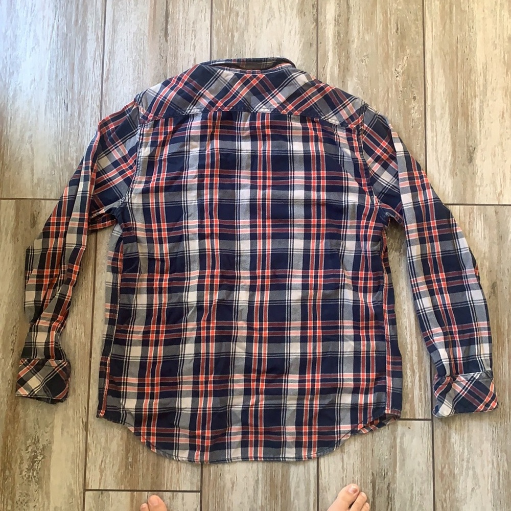 Quiksilver Plaid Button Up - Picture 2 of 3